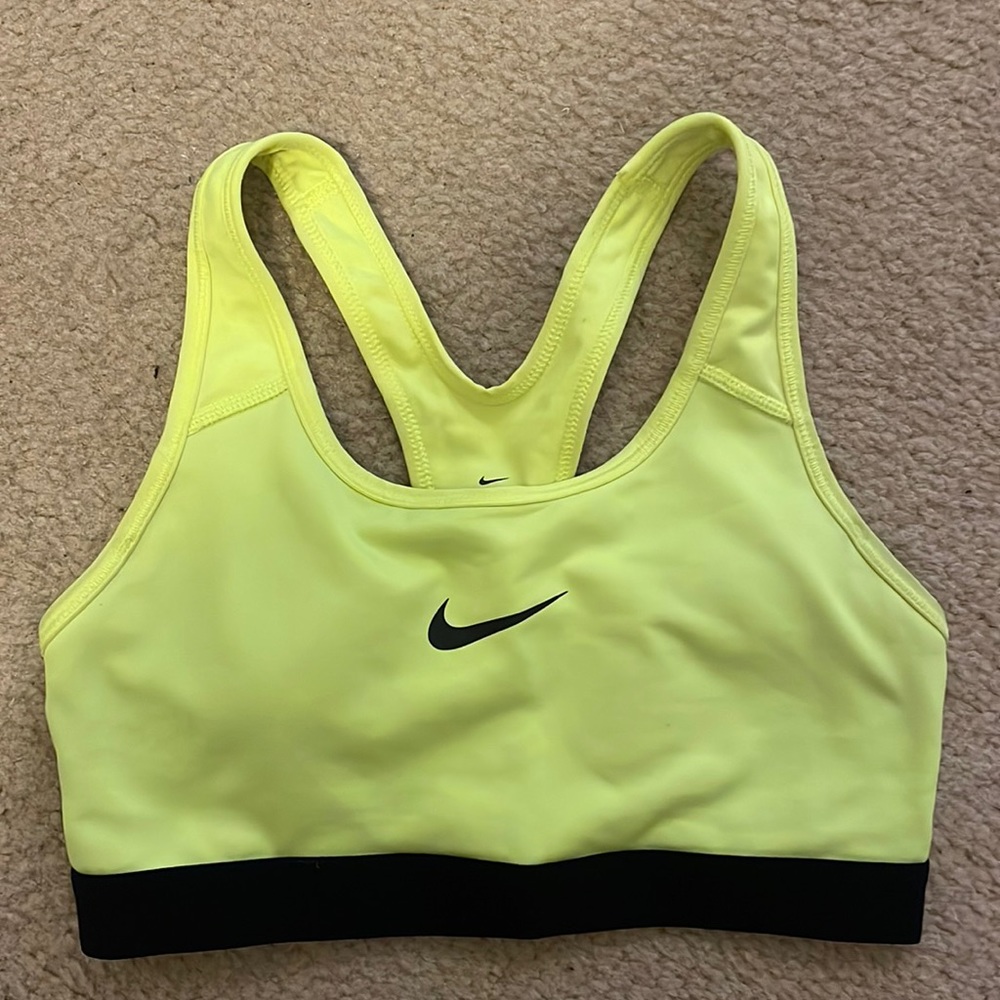 Neon Nike Sports Bra